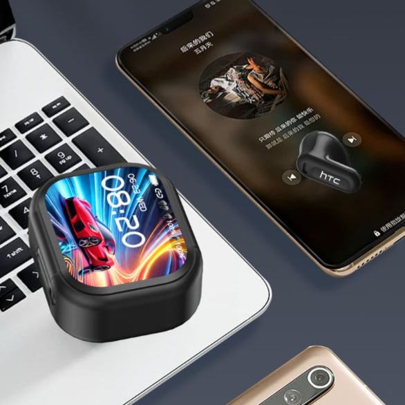 NE20 Bluetooth Earphones LED Display Smart Noise-Canceling AI Translation Headphones