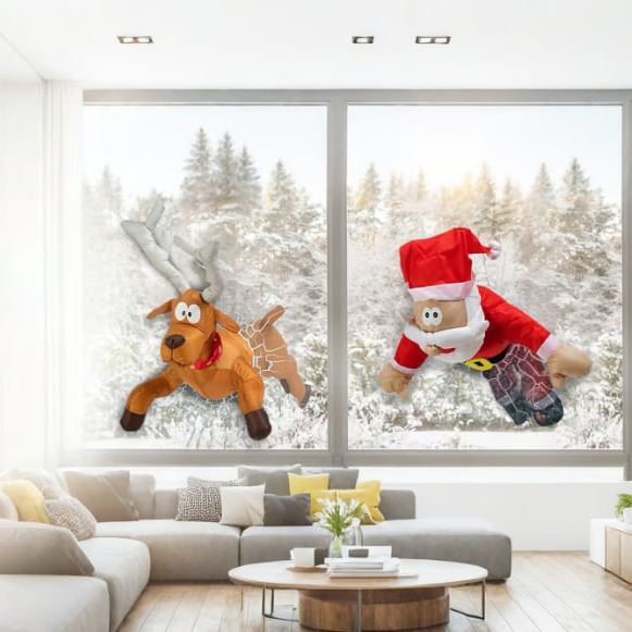 🎅🫎Crashing Reindeer & Santa Set