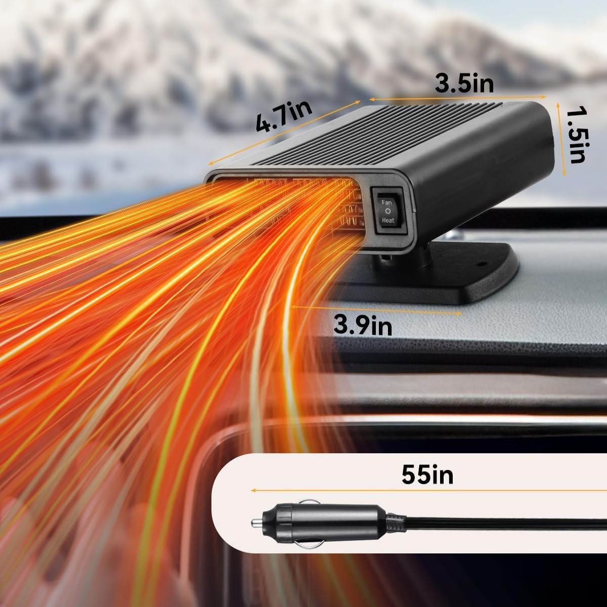 Portable Car Heaters for Vehicle