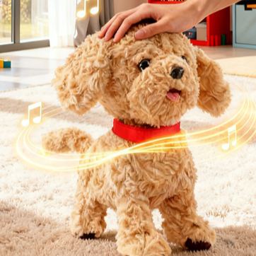 Interactive electronic pet dog with smart touch function