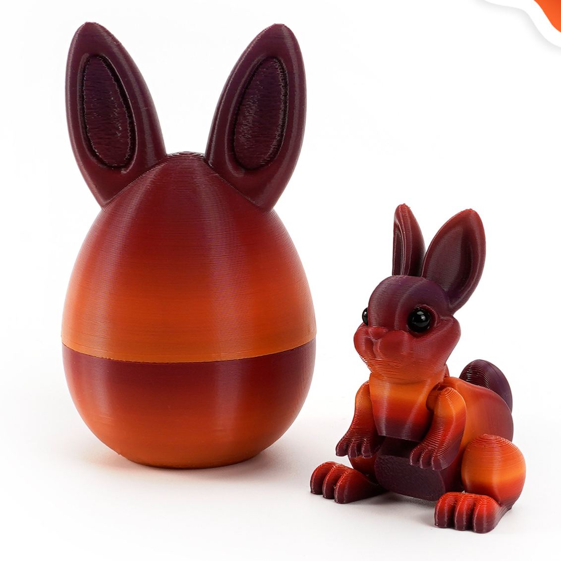 🐇Easter 3D Printing Mystery Rabbit Egg Fidget Toy🥚