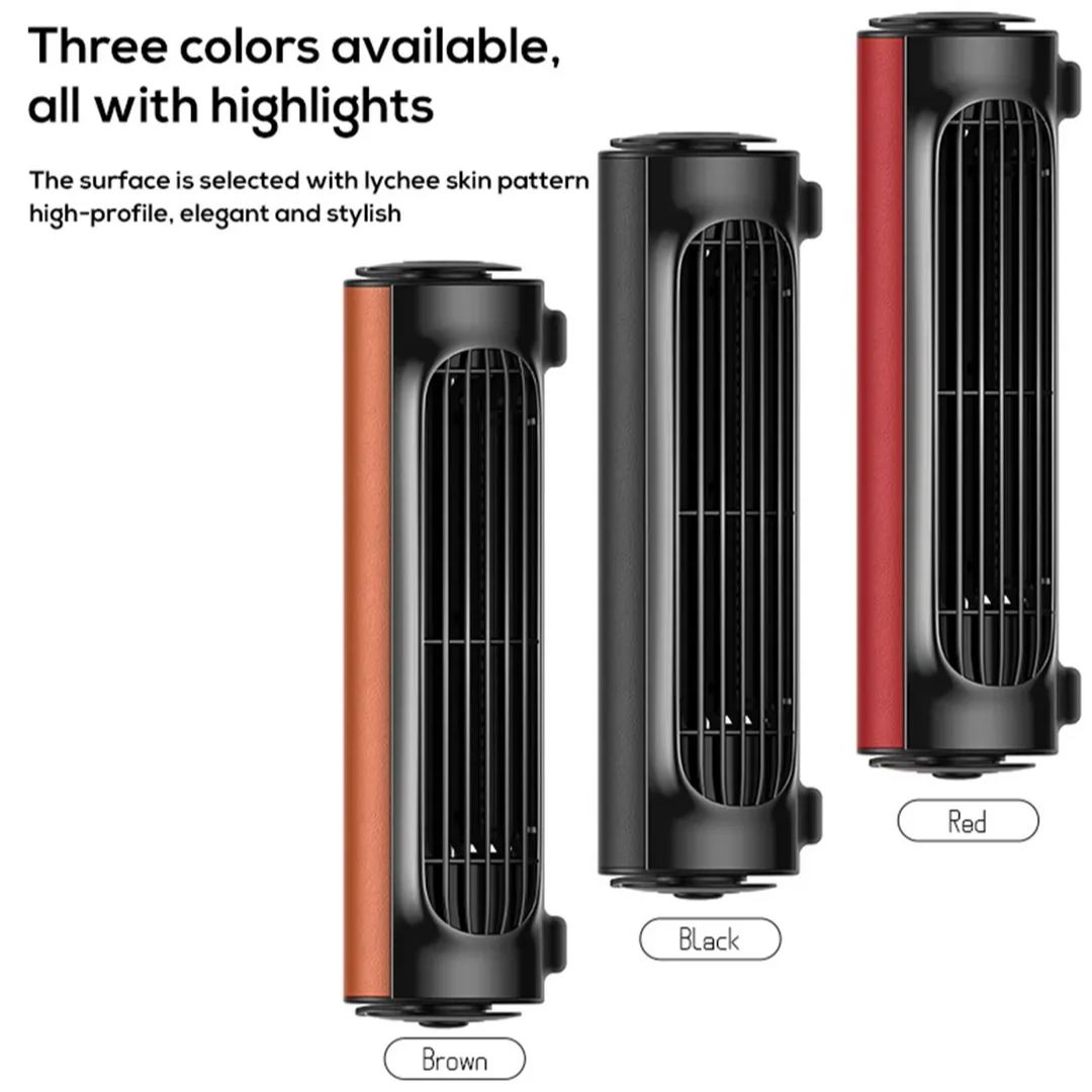 Portable USB Car Seat Fan with Adjustable Headrest Strap