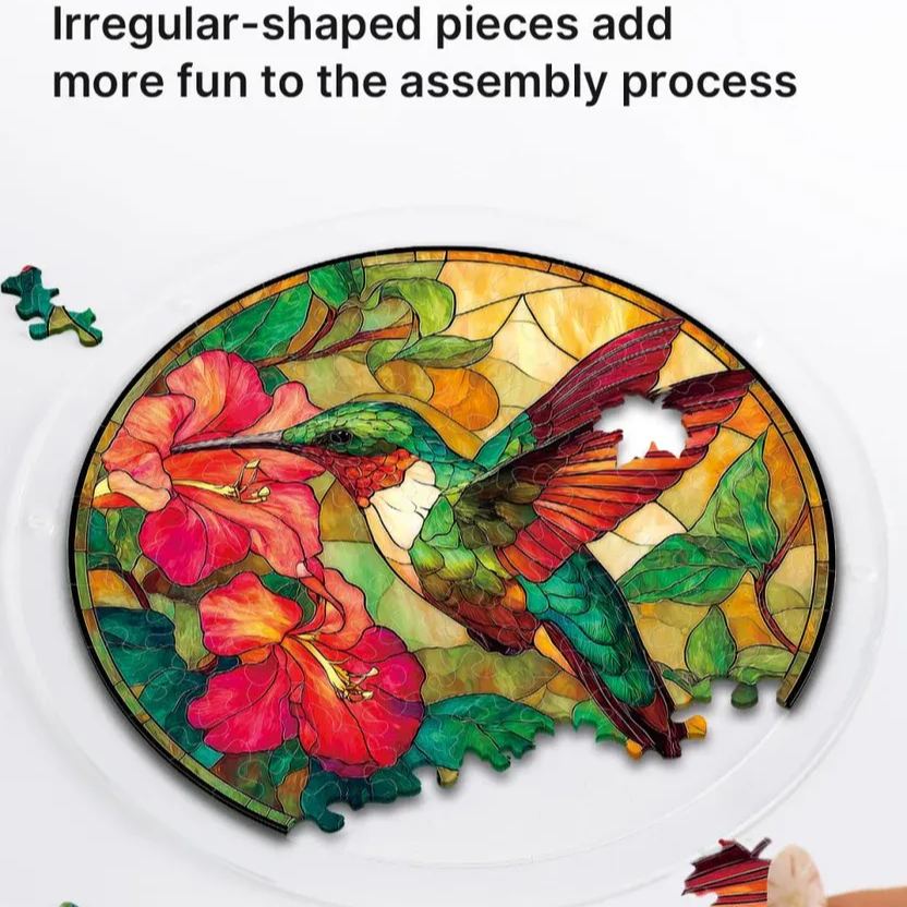 🔥LAST DAY 50% OFF - 🧩Acrylic Jigsaw Puzzle Suncatcher