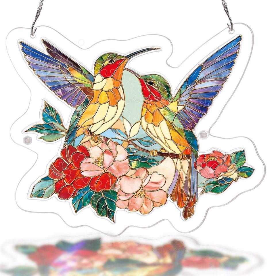 🔥LAST DAY 50% OFF - 🧩Acrylic Jigsaw Puzzle Suncatcher