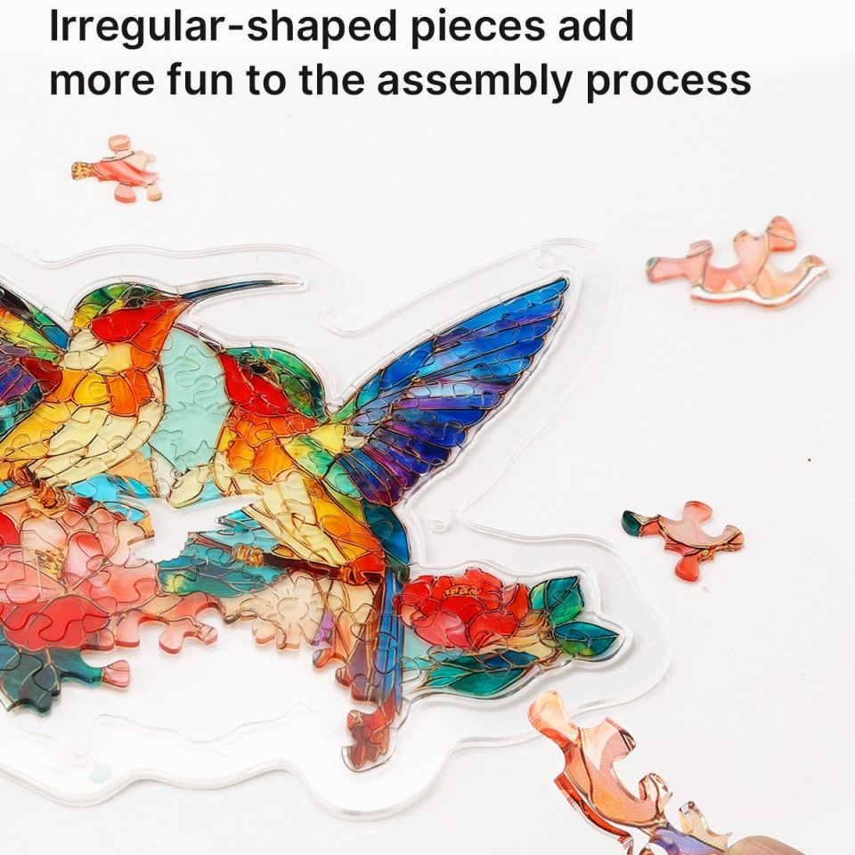 🔥LAST DAY 50% OFF - 🧩Acrylic Jigsaw Puzzle Suncatcher