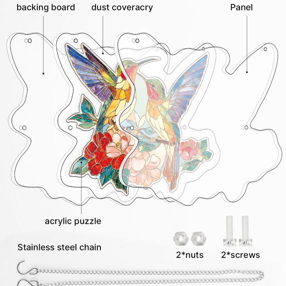 🔥LAST DAY 50% OFF - 🧩Acrylic Jigsaw Puzzle Suncatcher