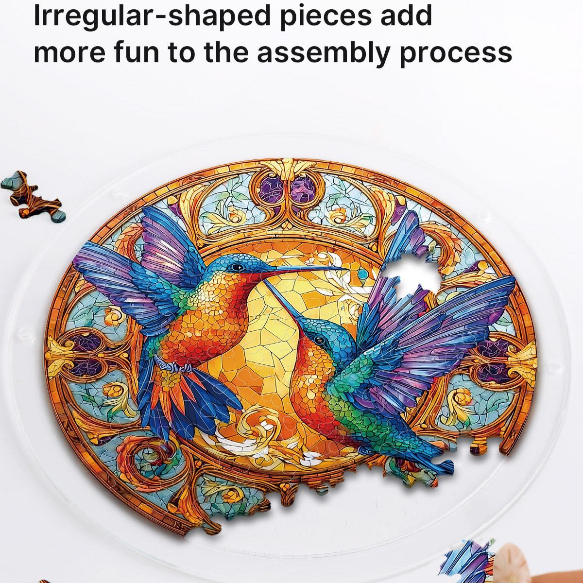 🔥LAST DAY 50% OFF - 🧩Acrylic Jigsaw Puzzle Suncatcher
