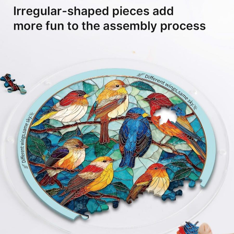 🔥LAST DAY 50% OFF - 🧩Acrylic Jigsaw Puzzle Suncatcher