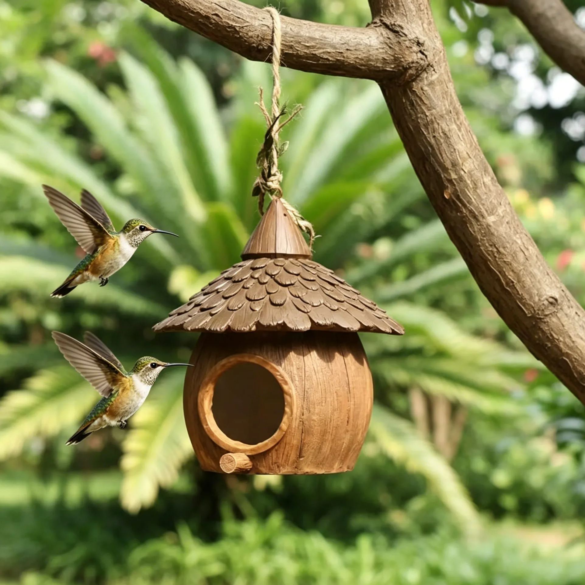 Hanging Bird Nest House