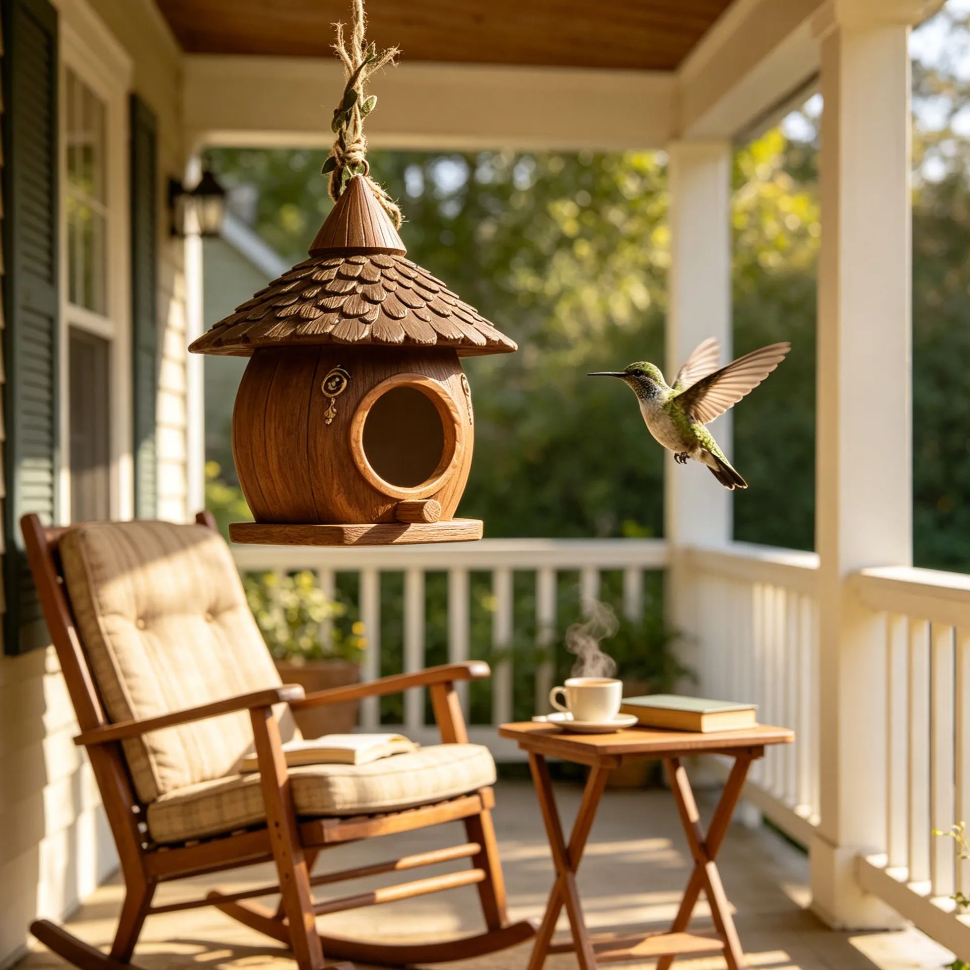 Hanging Bird Nest House