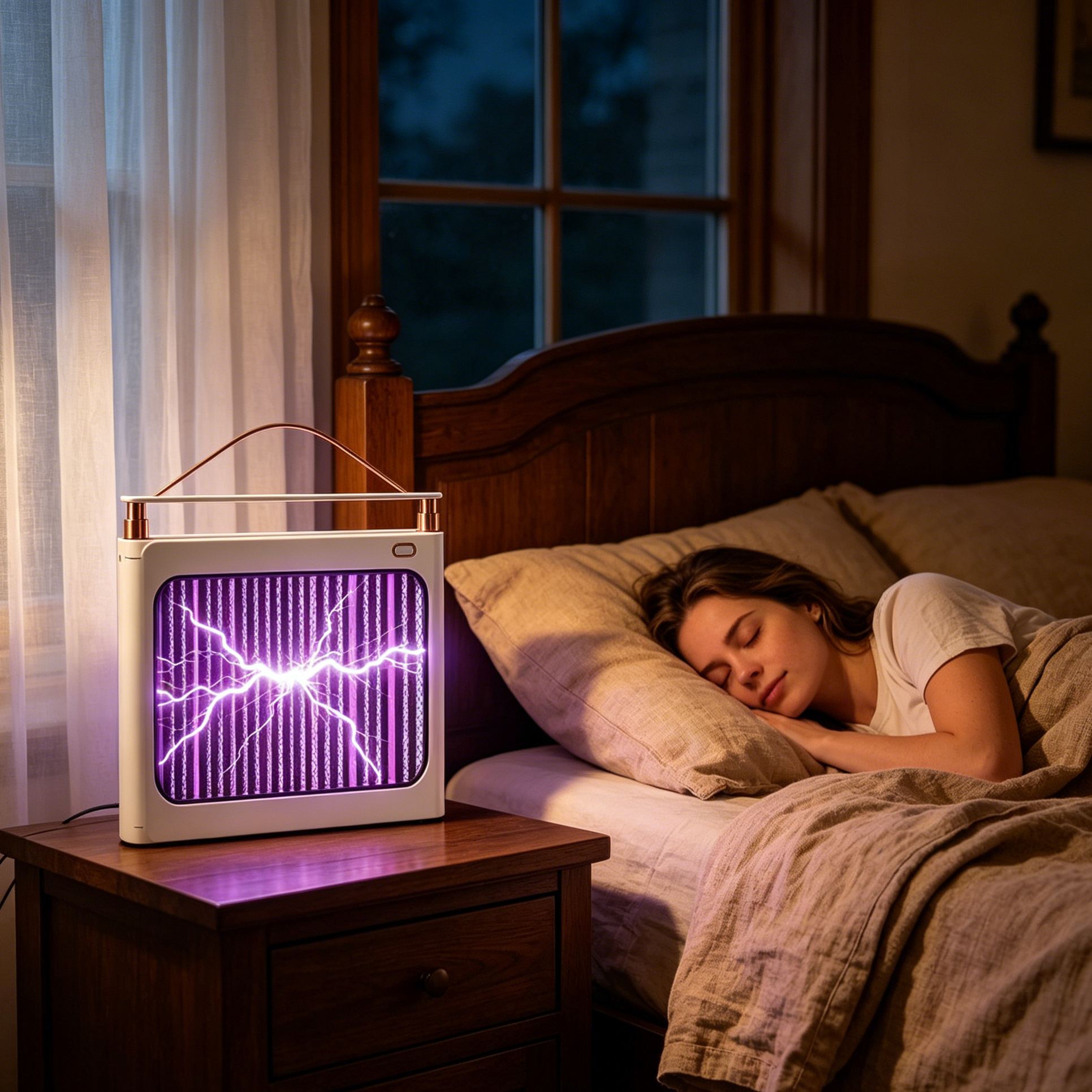 Indoor & Outdoor Mosquito Killer Lamp – Powerful UV Attraction, Quiet Operation & 200㎡ Coverage