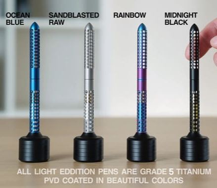 LIGHT: Forever Breakable Ti Pen + MezmoStand