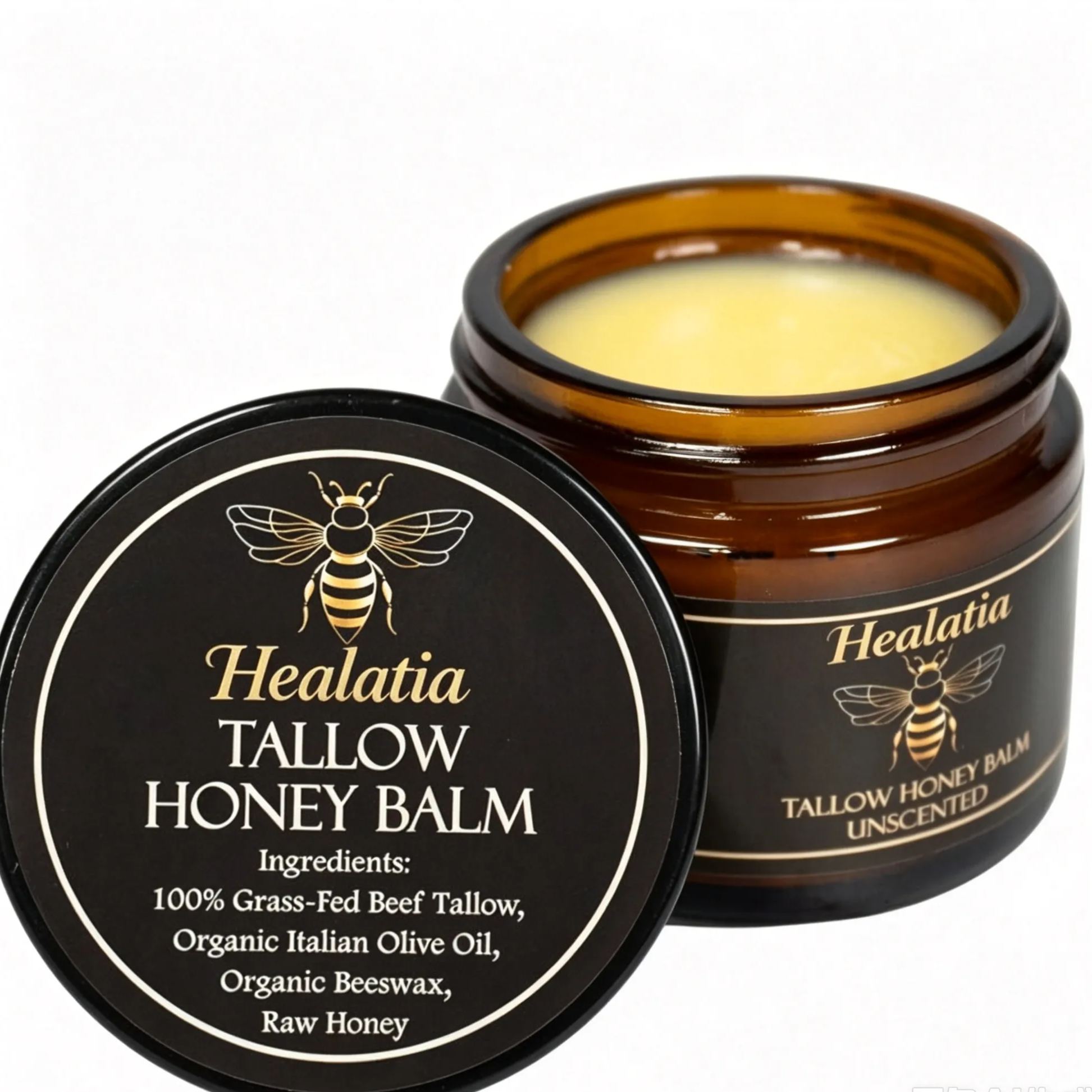 Honey Tallow Balm – Simple, Deep Moisture for Face & Body