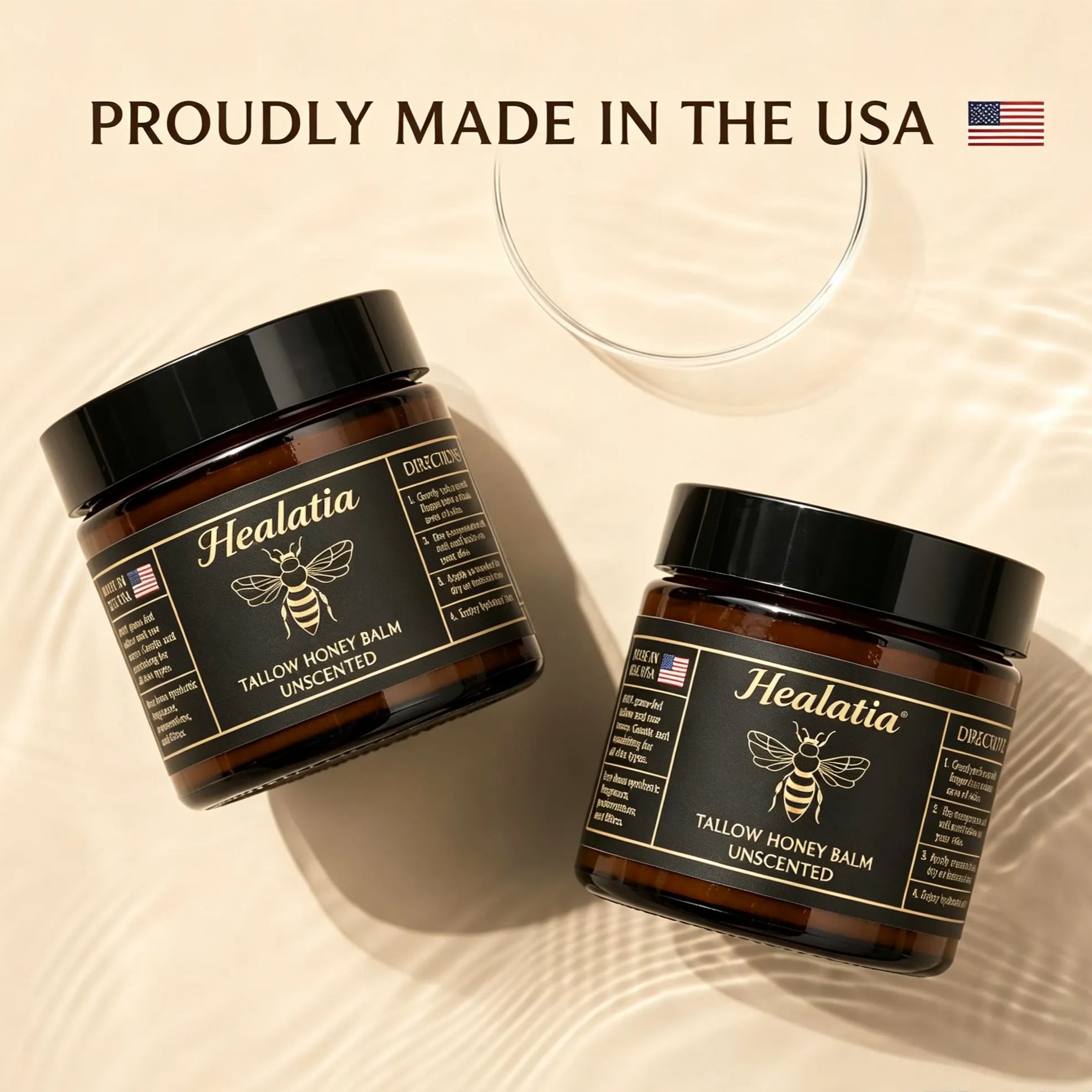 Honey Tallow Balm – Simple, Deep Moisture for Face & Body