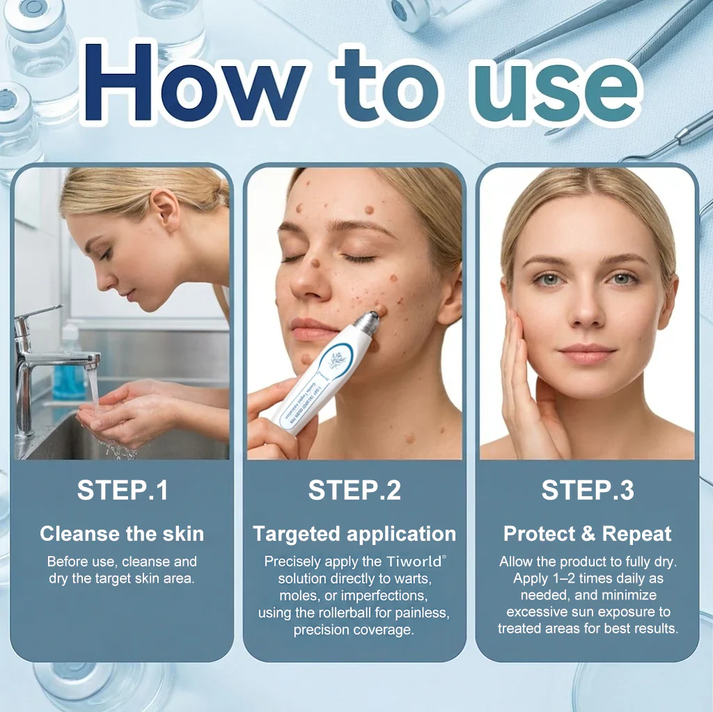 Painless & Scar-Free Advanced Imperfection Removal Rollerball Pen