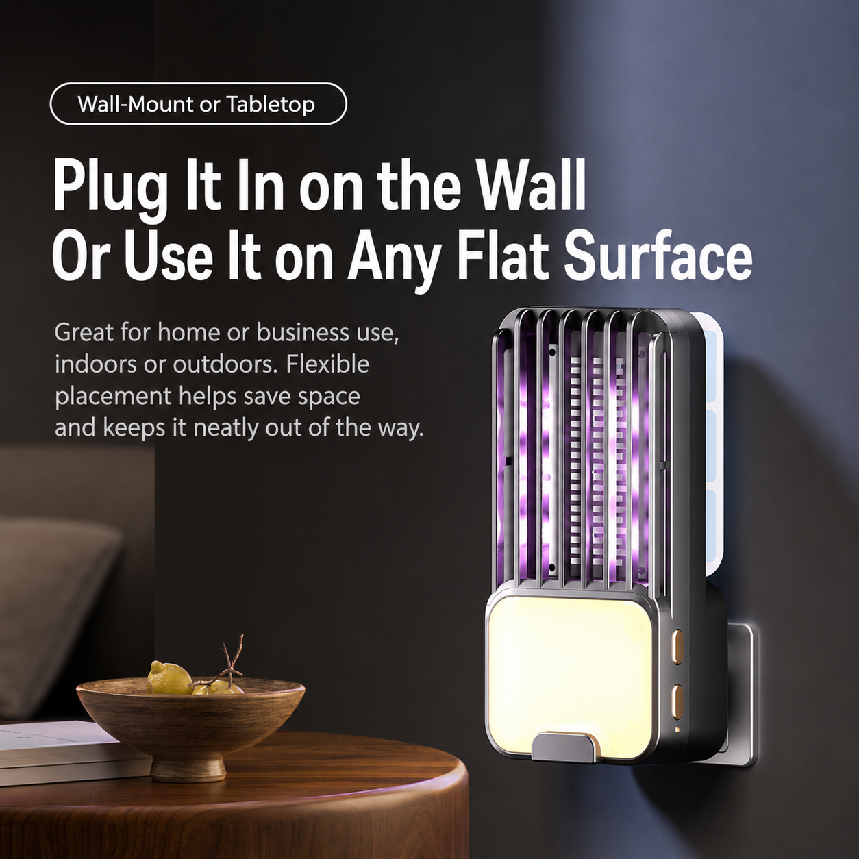 3-in-1 Electric Mosquito Killer Lamp