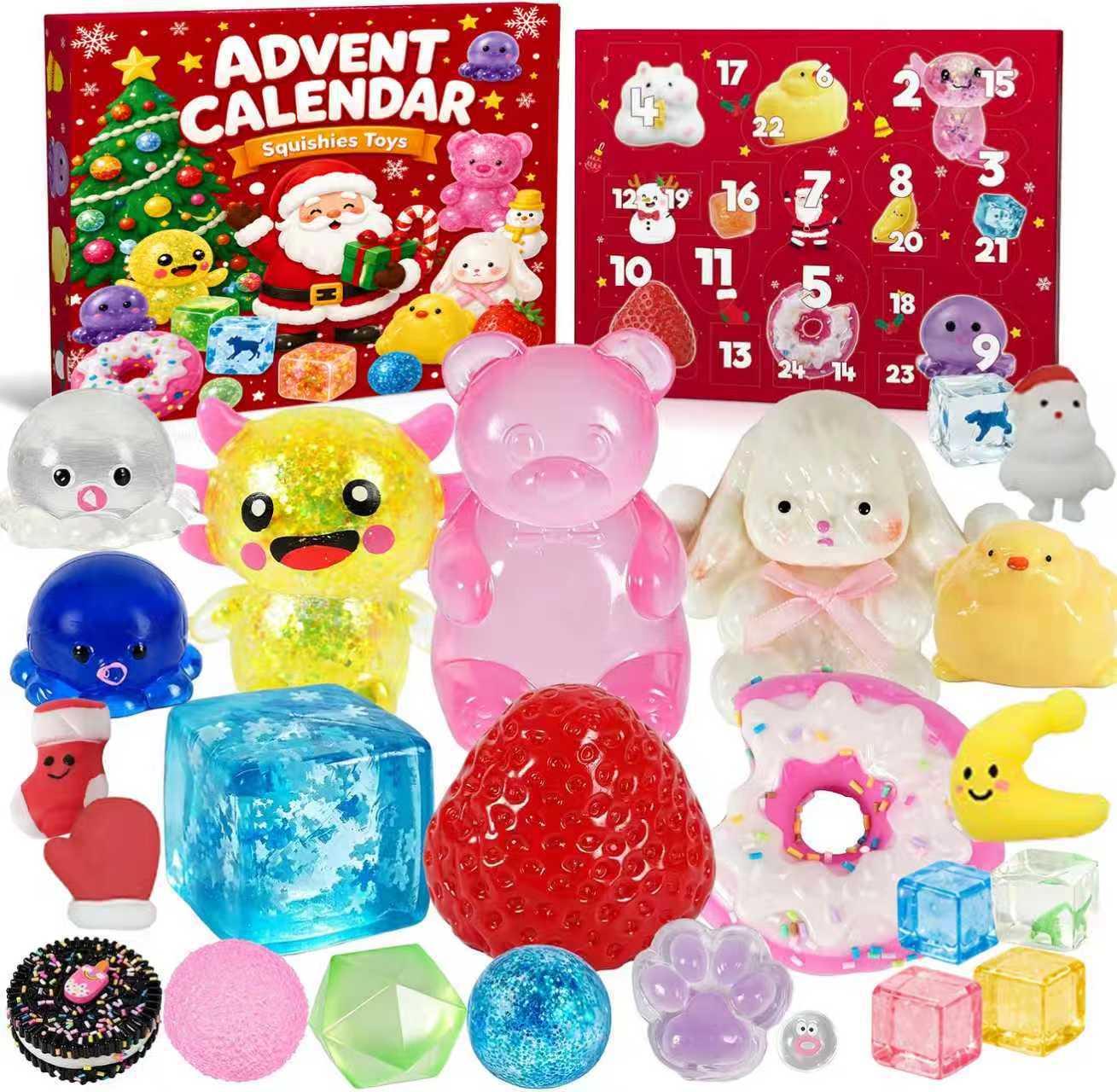 24-Day Christmas Squishy Advent Calendar 2026