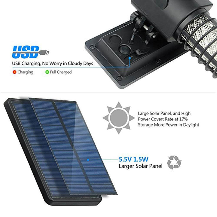Solar Mosquito Killer UV Led Lamp