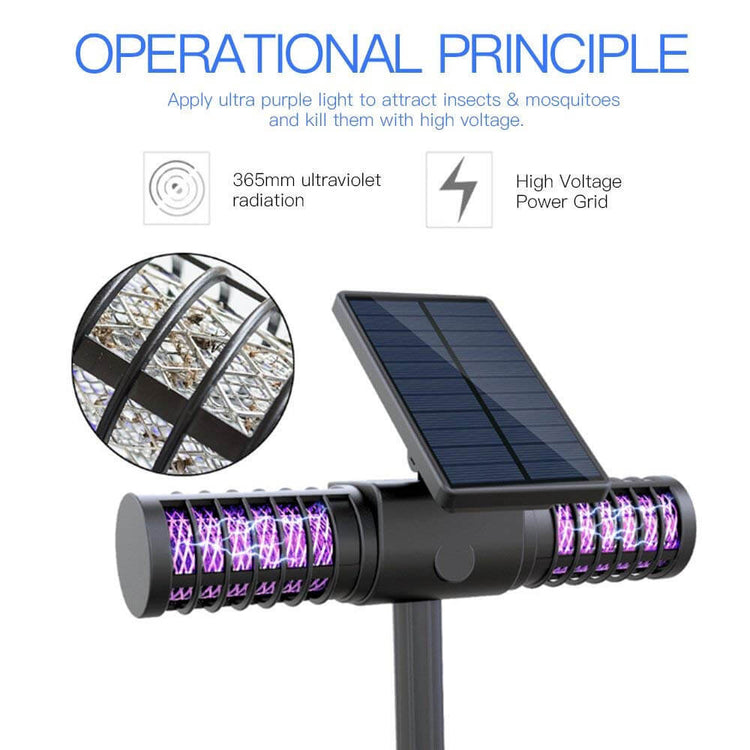 Solar Mosquito Killer UV Led Lamp