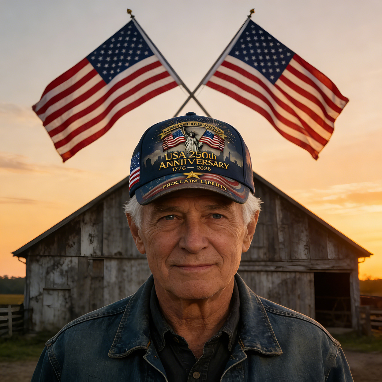 🏆US 250th Anniversary Baseball Cap