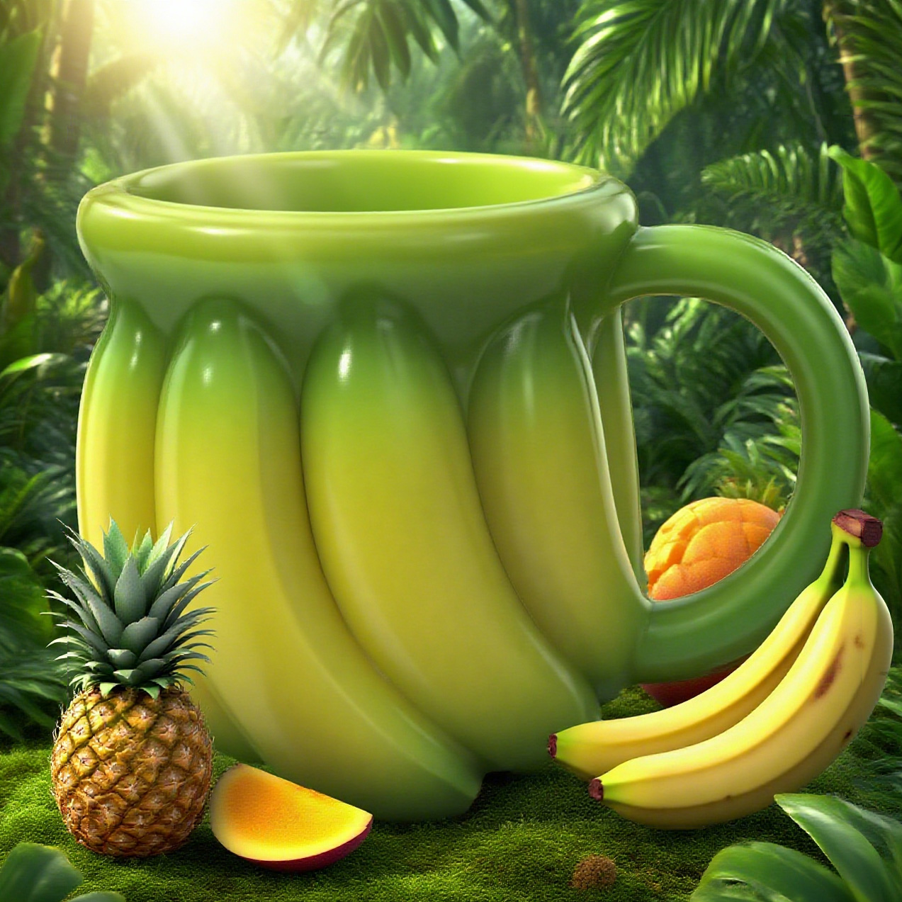 Creative Porcelain 3D Fruit Mug