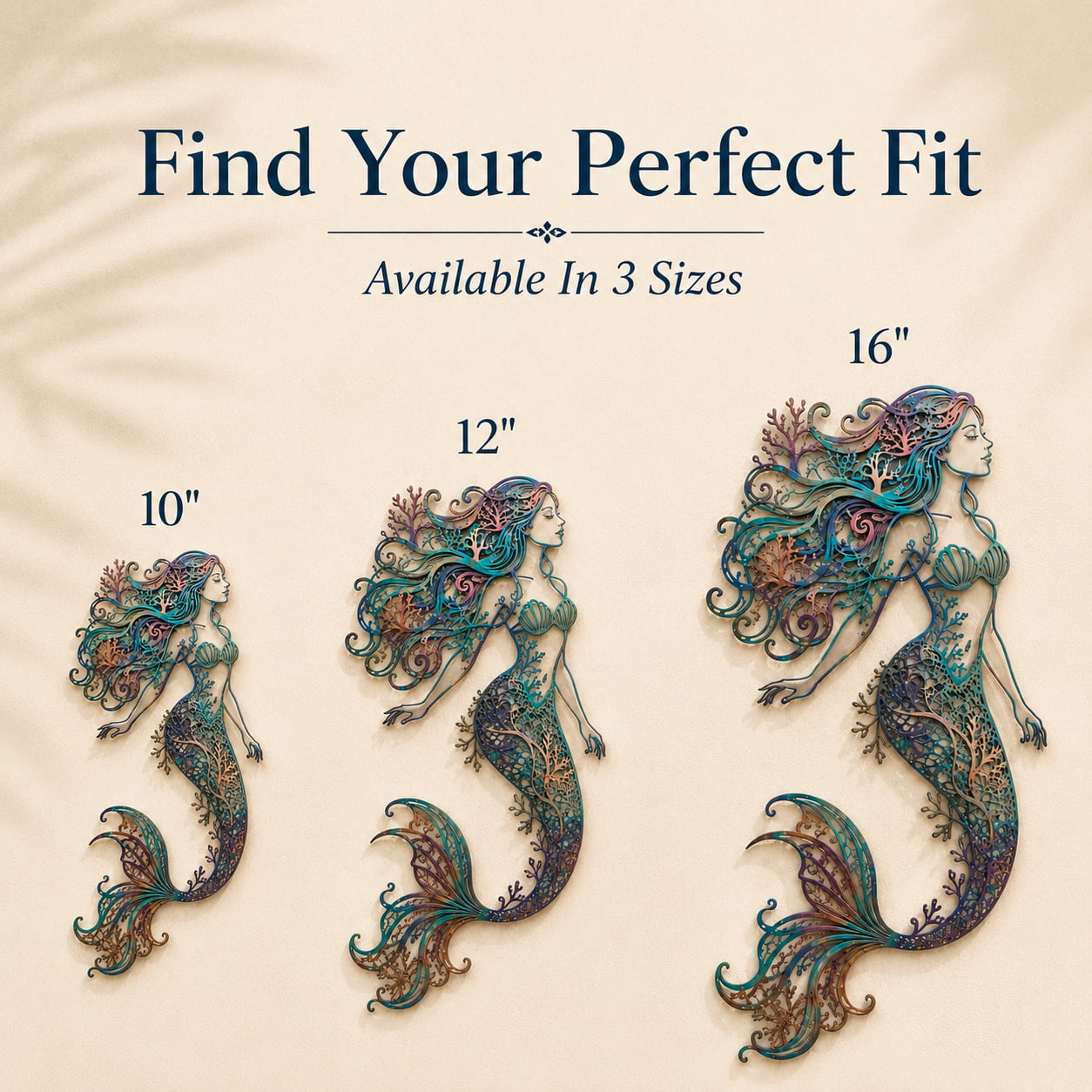 🧜‍♀️Mermaid Metal Wall Decor