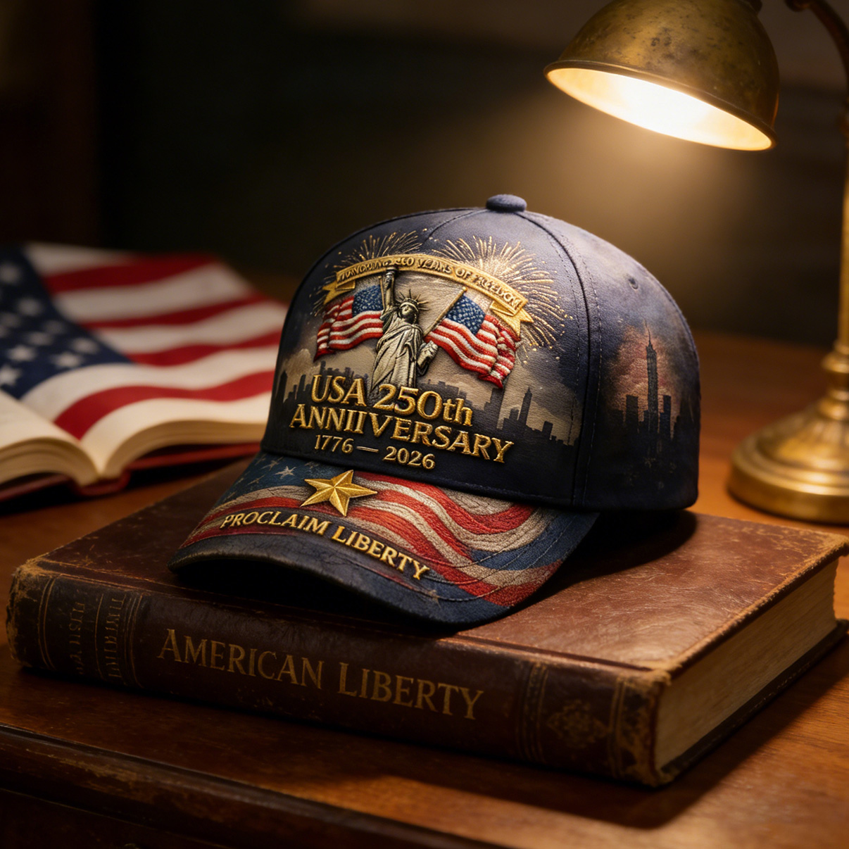 🏆US 250th Anniversary Baseball Cap