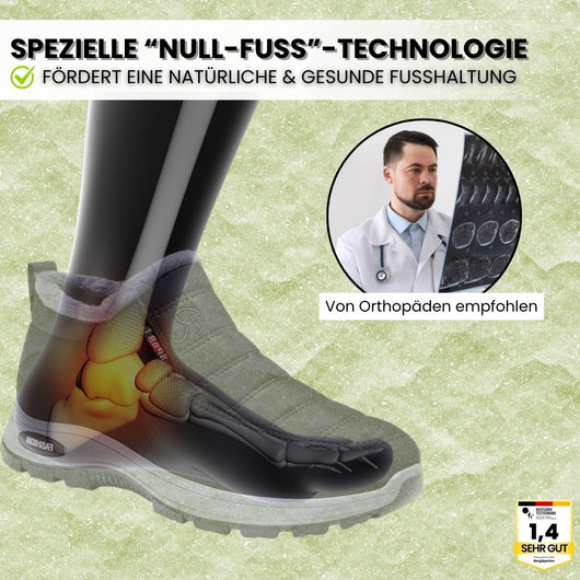 OrthoWinter---Ergonomic, Waterproof, Insulated Shoes for Autumn And Winter