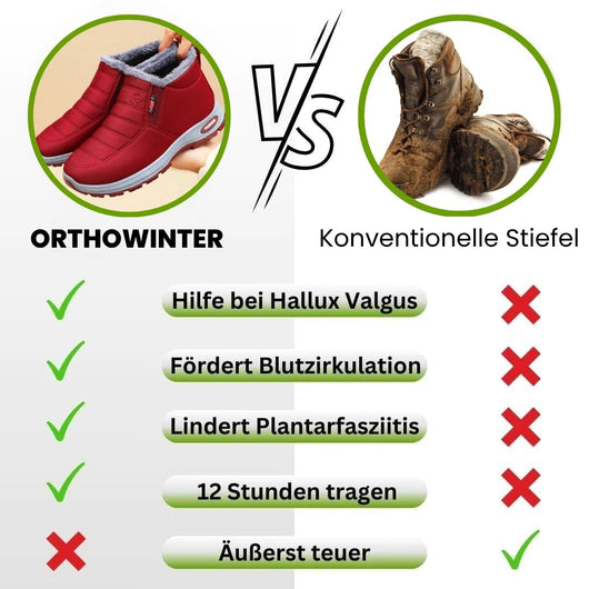 OrthoWinter---Ergonomic, Waterproof, Insulated Shoes for Autumn And Winter