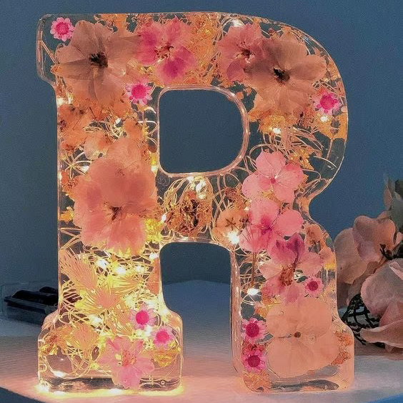 🎁Handmade Floral Night Light