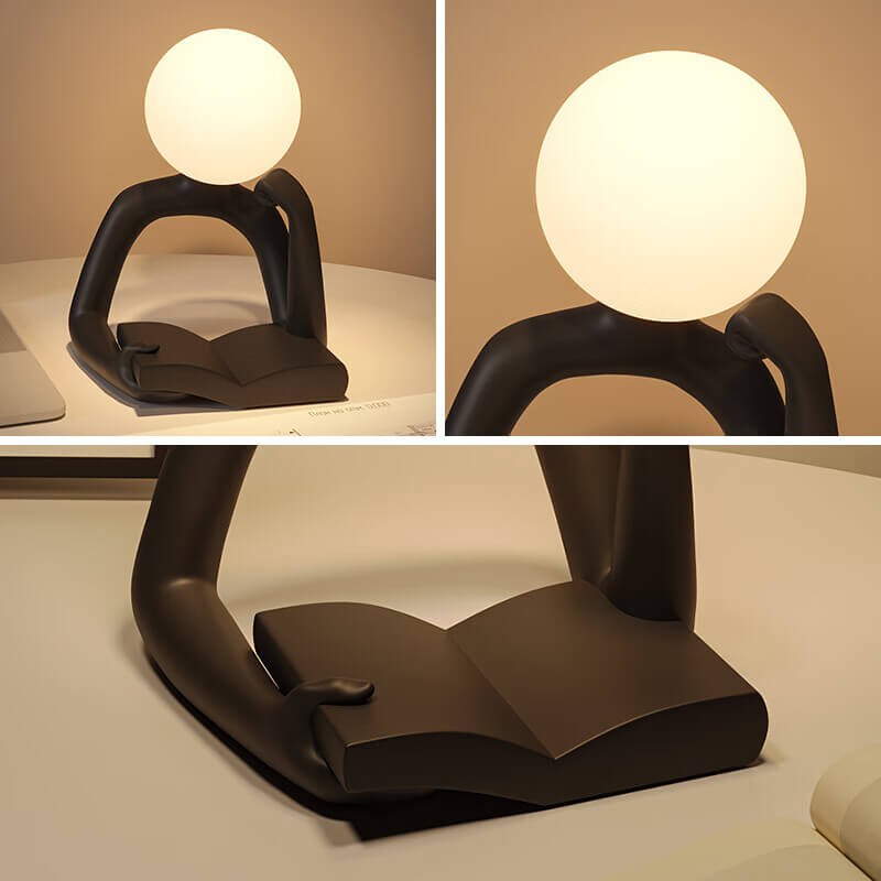 Creative Reading Lamp – Artistic Human Figure Design
