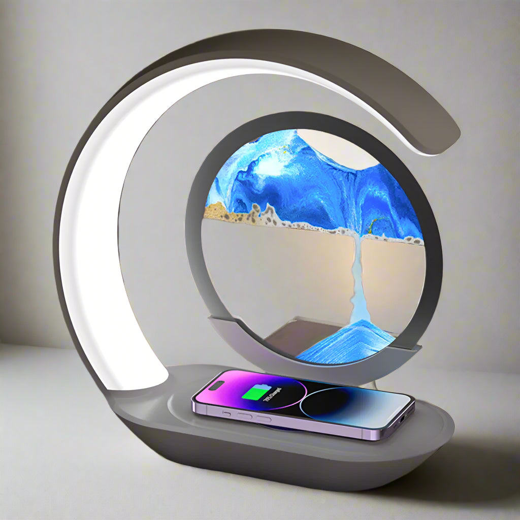 Quicksand Wireless Charging Desk Lamp