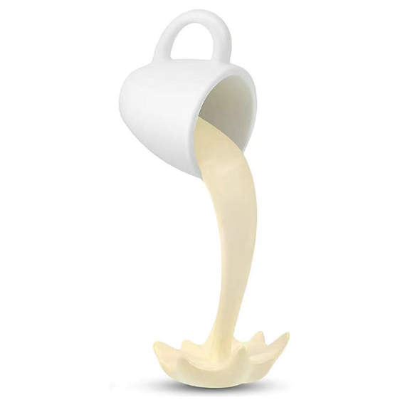 Floating Spilling Coffee Cup