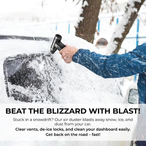 Welnax™ 2-in-1 Compressed Air Duster & Mini Vacuum