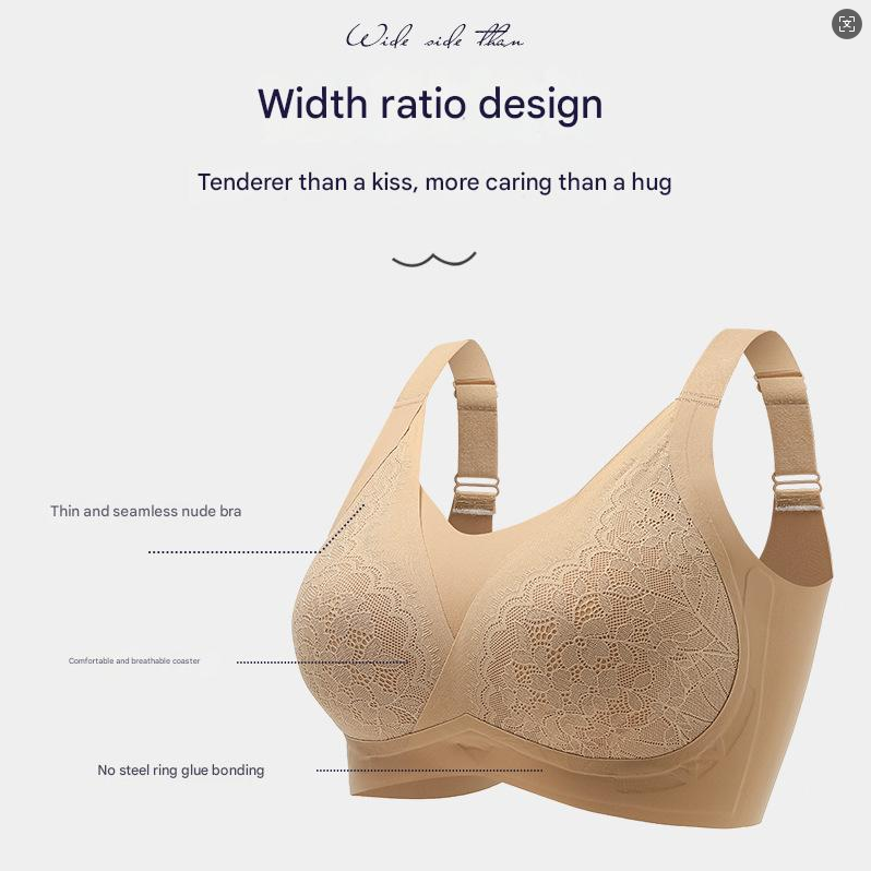 Nude-Feeling Wire-Free Soft Support Bra