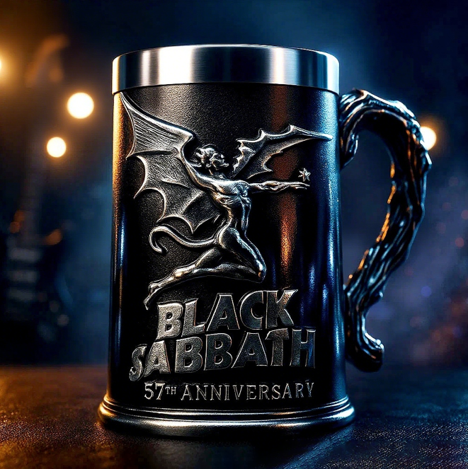 Black Sabbath 57th Anniversary Mug
