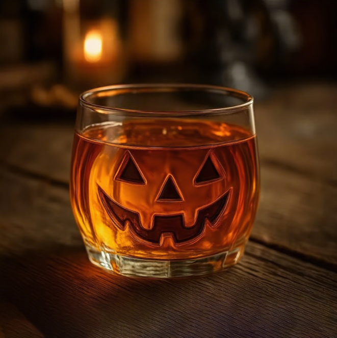 Halloween Wine Bottle