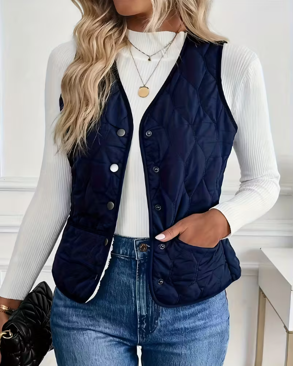 Women's Elegant Winter Vest Jacket