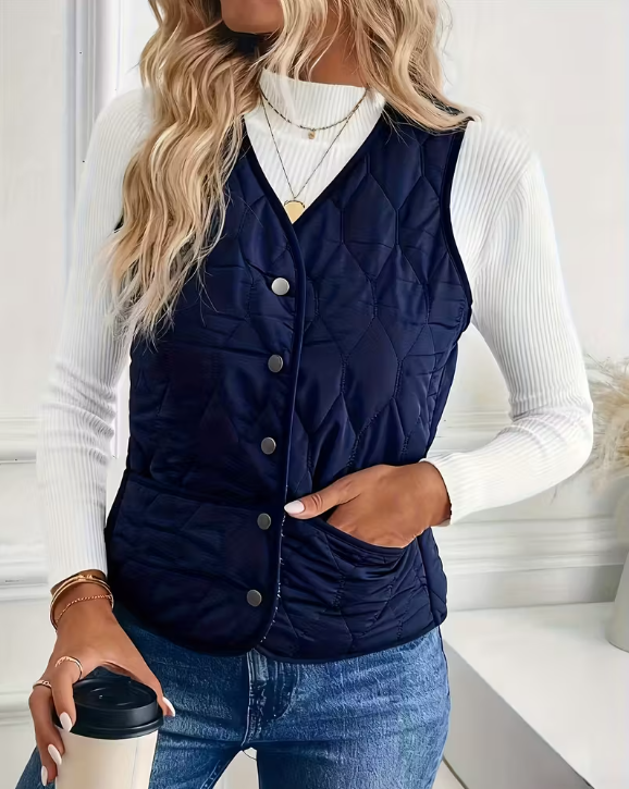 Women's Elegant Winter Vest Jacket
