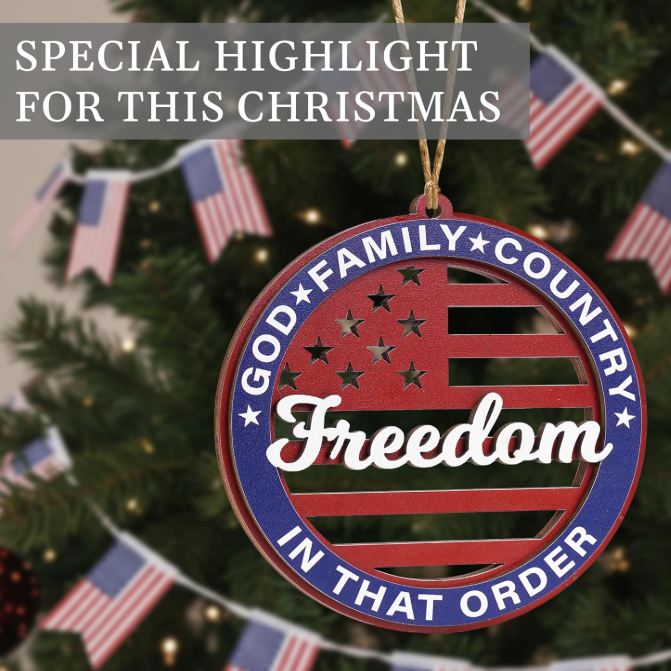 United States 250th Anniversary Ornament