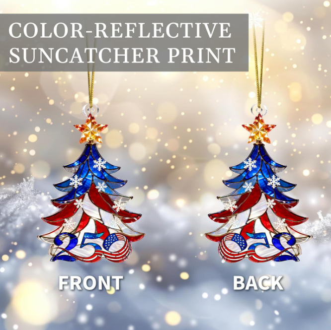 United States 250th Anniversary Ornament