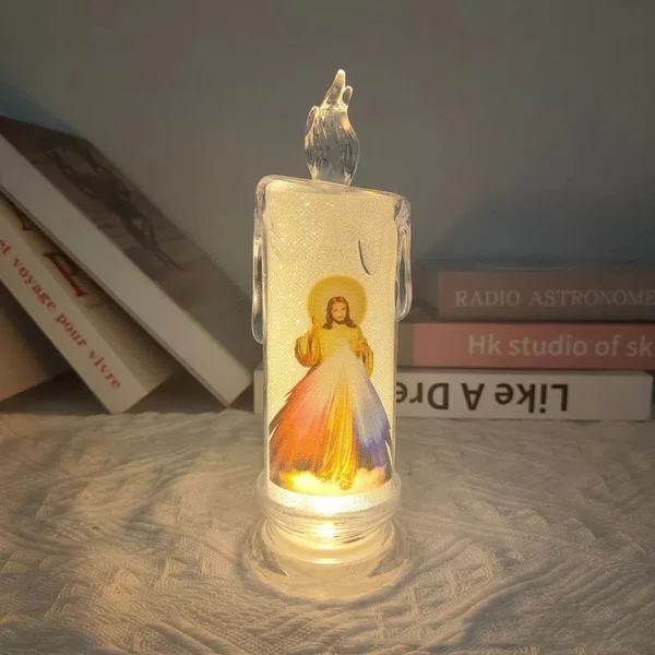 🕯️LED Prayer Flameless Candles
