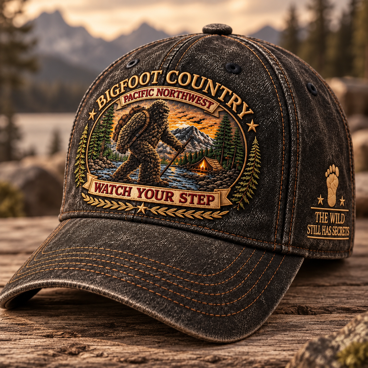 Bigfoot Country Heritage Cap