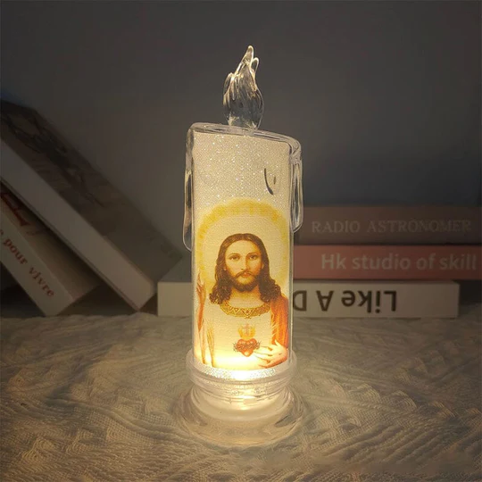 🕯️LED Prayer Flameless Candles