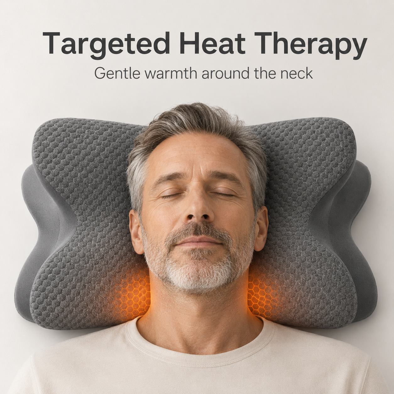 Heated Ergonomic Neck & Shoulder Pillow