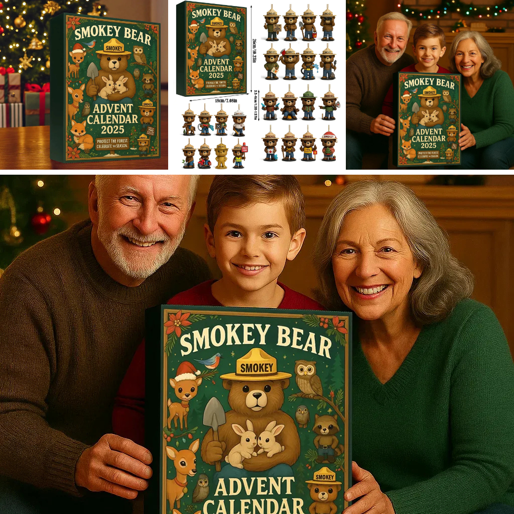 Smokey Bear Advent Calendar 2025