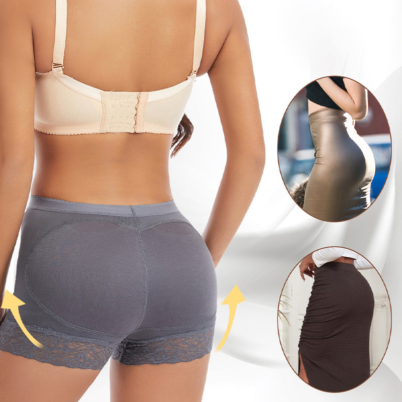Women's Butt Lifting Padded Lace Underwear