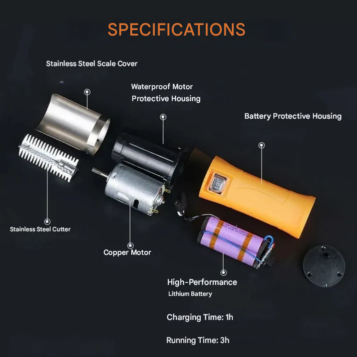 Fully Automatic Fish Scaler