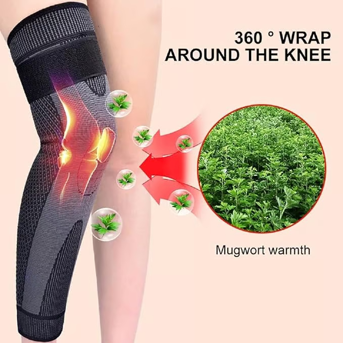 Mugwort Self-Heating Sports Strap Knee Pads