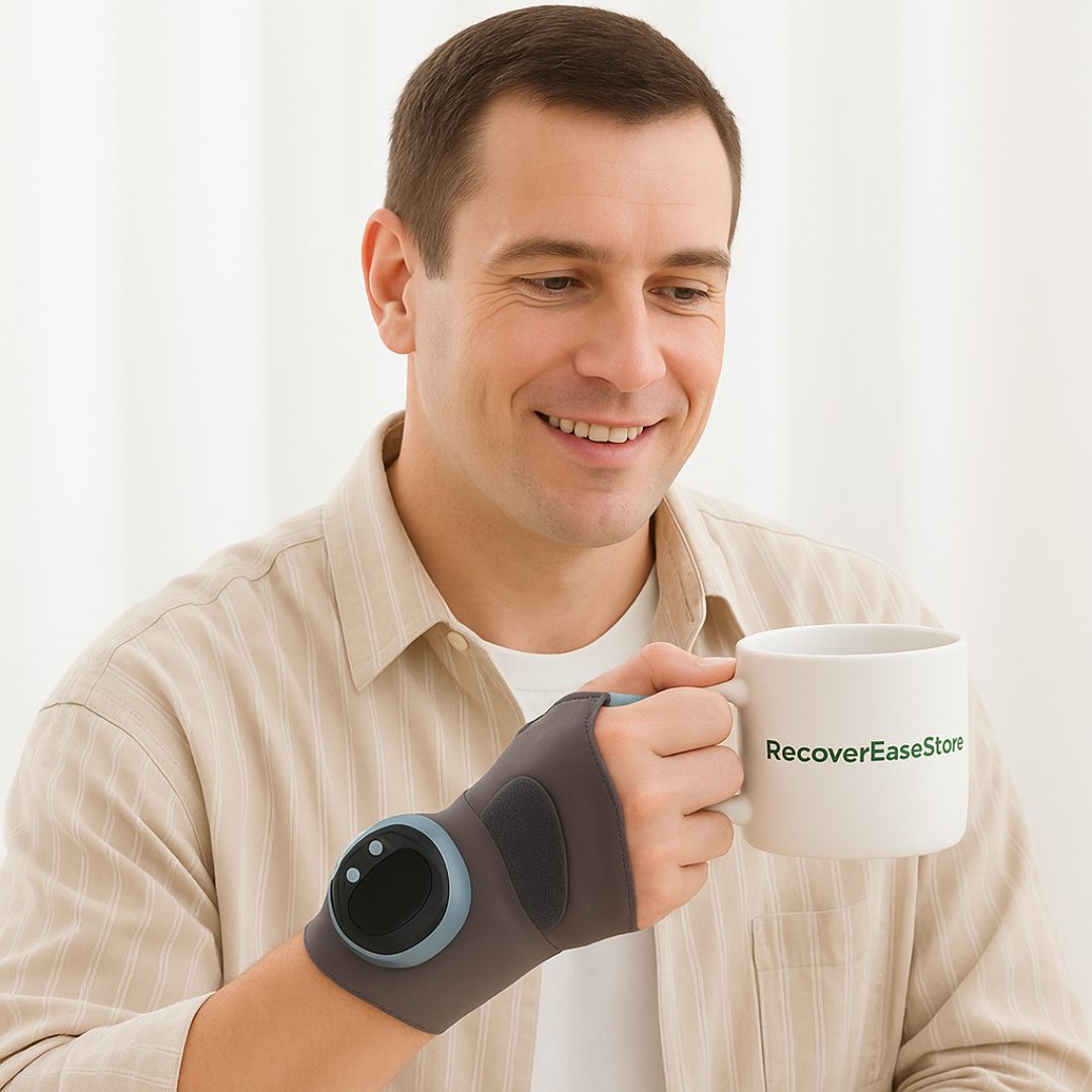 Wrist Support Brace with EMS and Heat Therapy